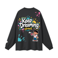 Keep Dreaming Oversized Unisex Long Sleeve T-Shirt