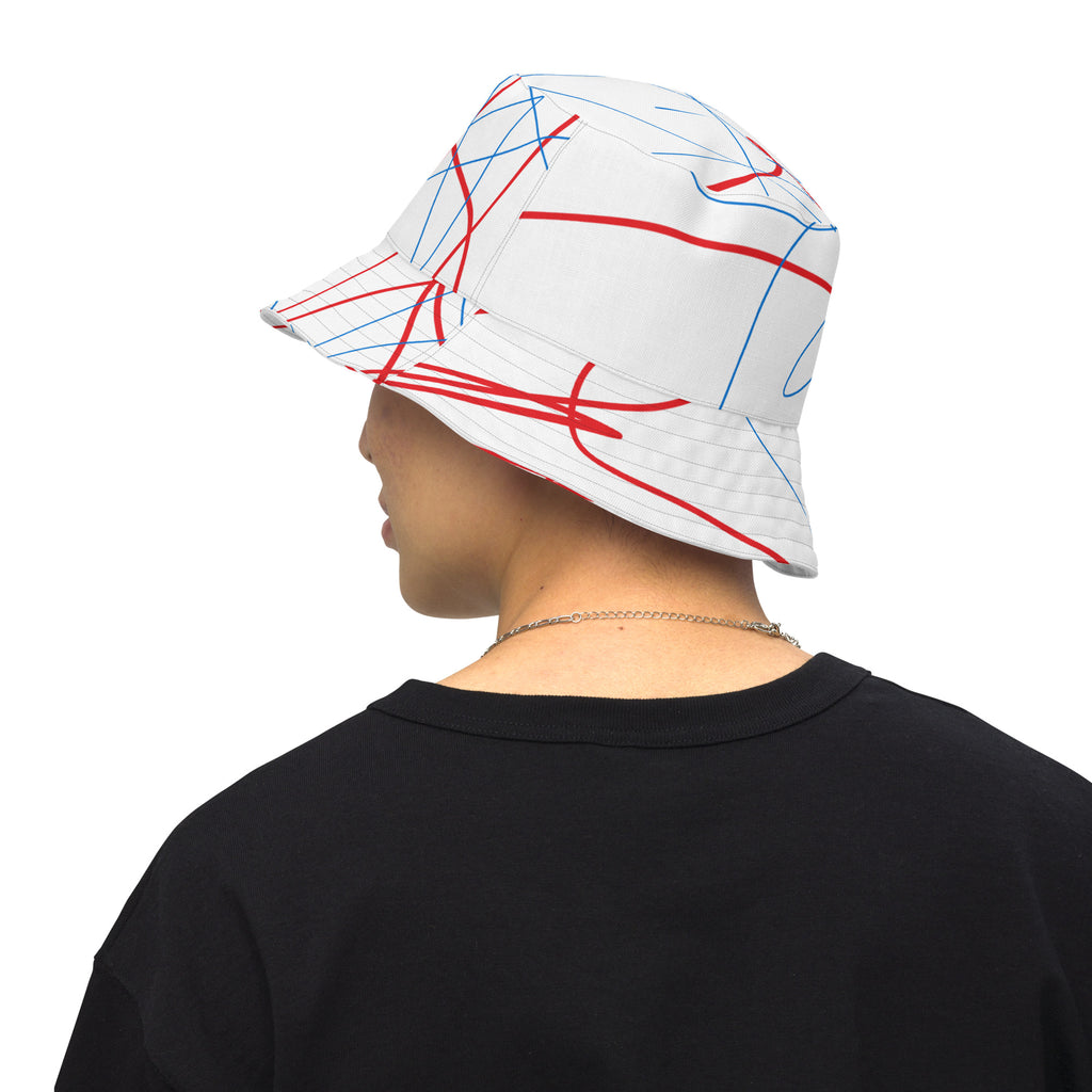 Scribble bucket hat