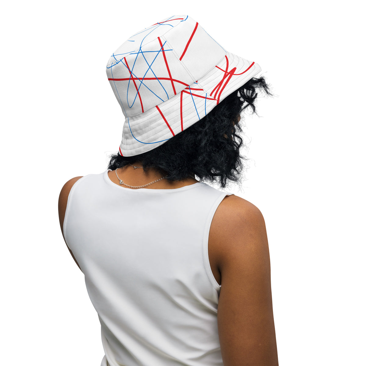 Scribble bucket hat