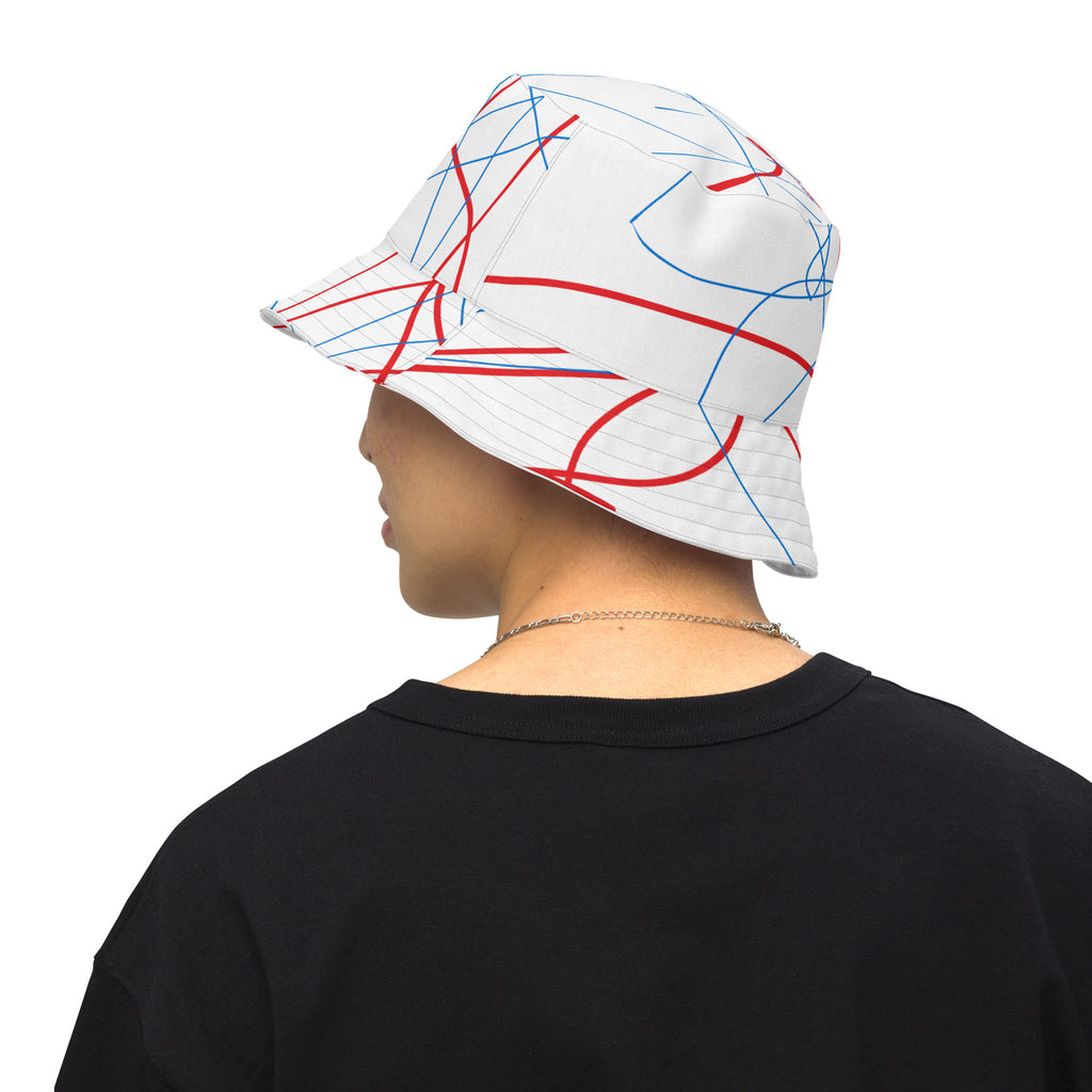 Scribble bucket hat