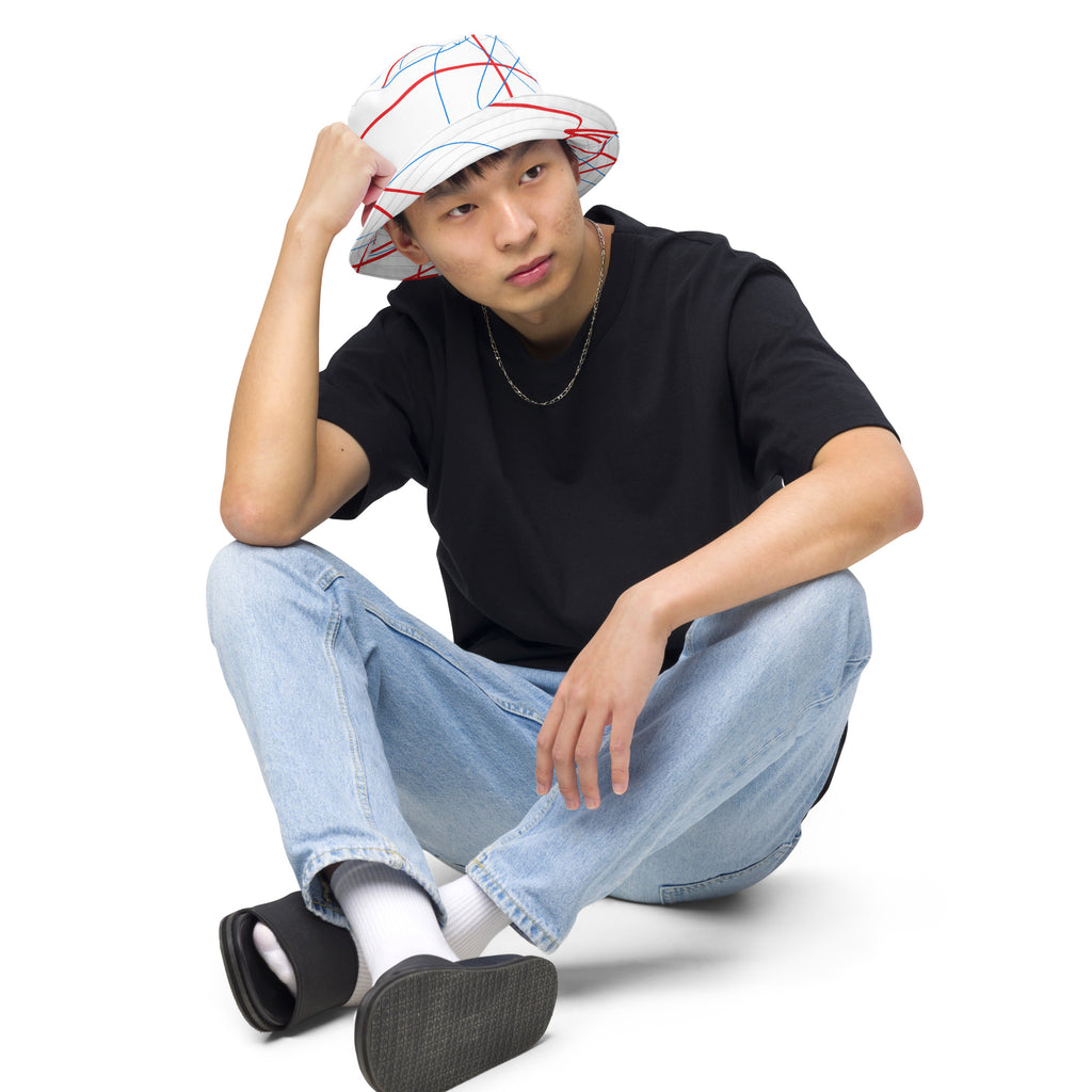 Scribble bucket hat