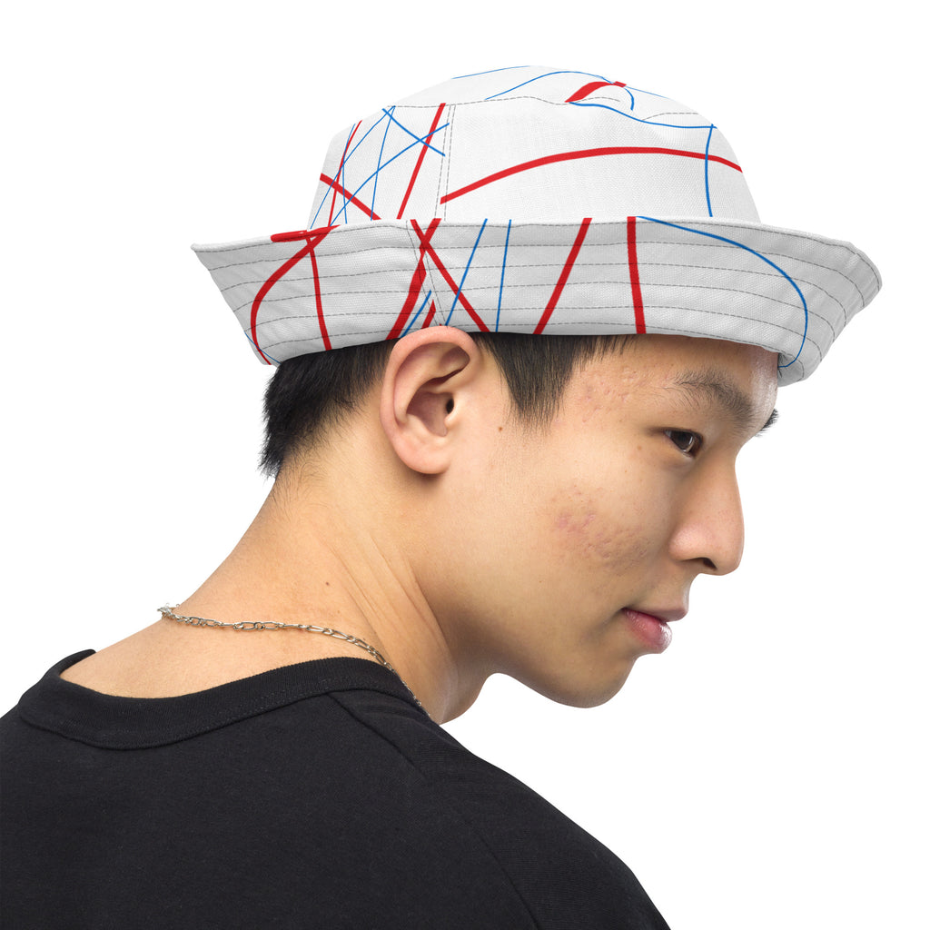 Scribble bucket hat