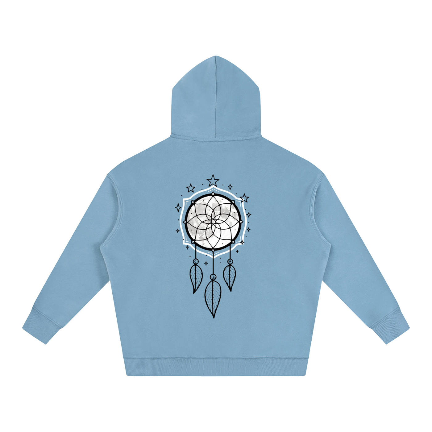 Moon Dream Oversize Fleeced Hoodie