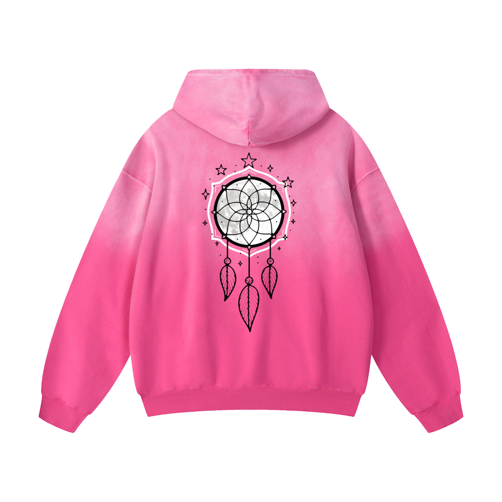 Moon Dream Heavyweight Sunfade Oversized Hoodie