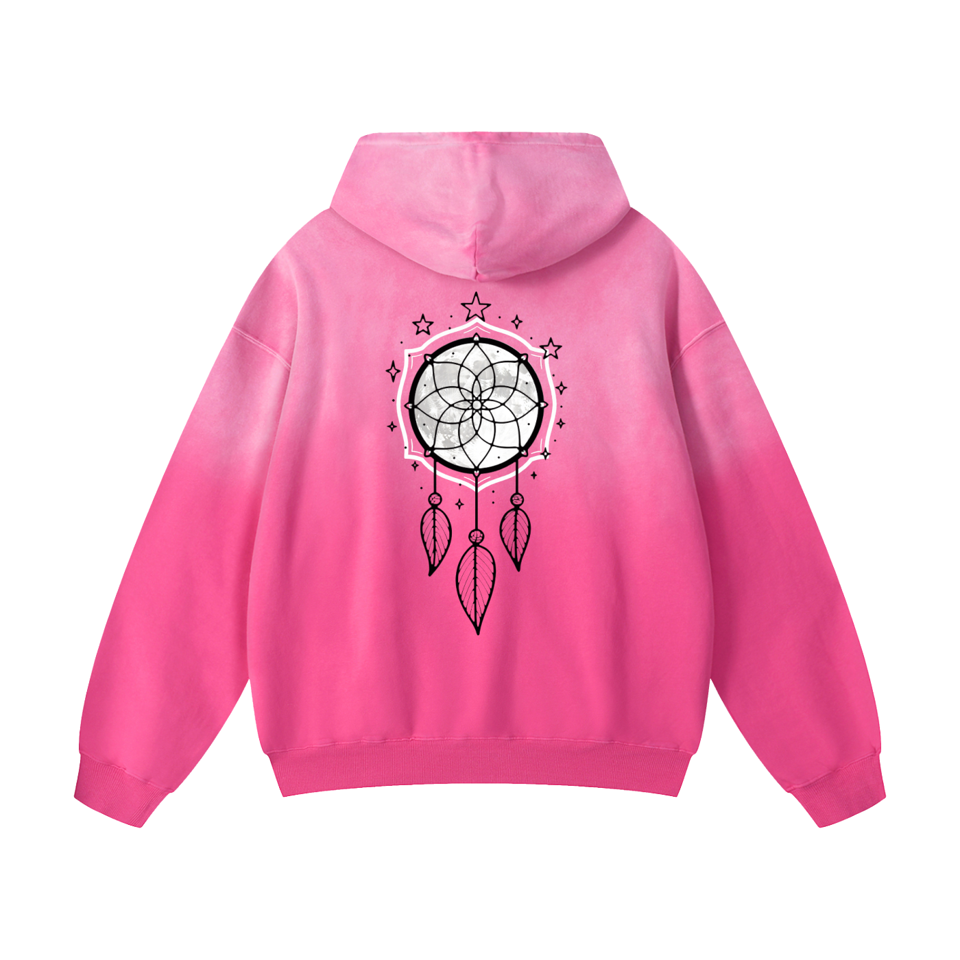 Moon Dream Heavyweight Sunfade Oversized Hoodie