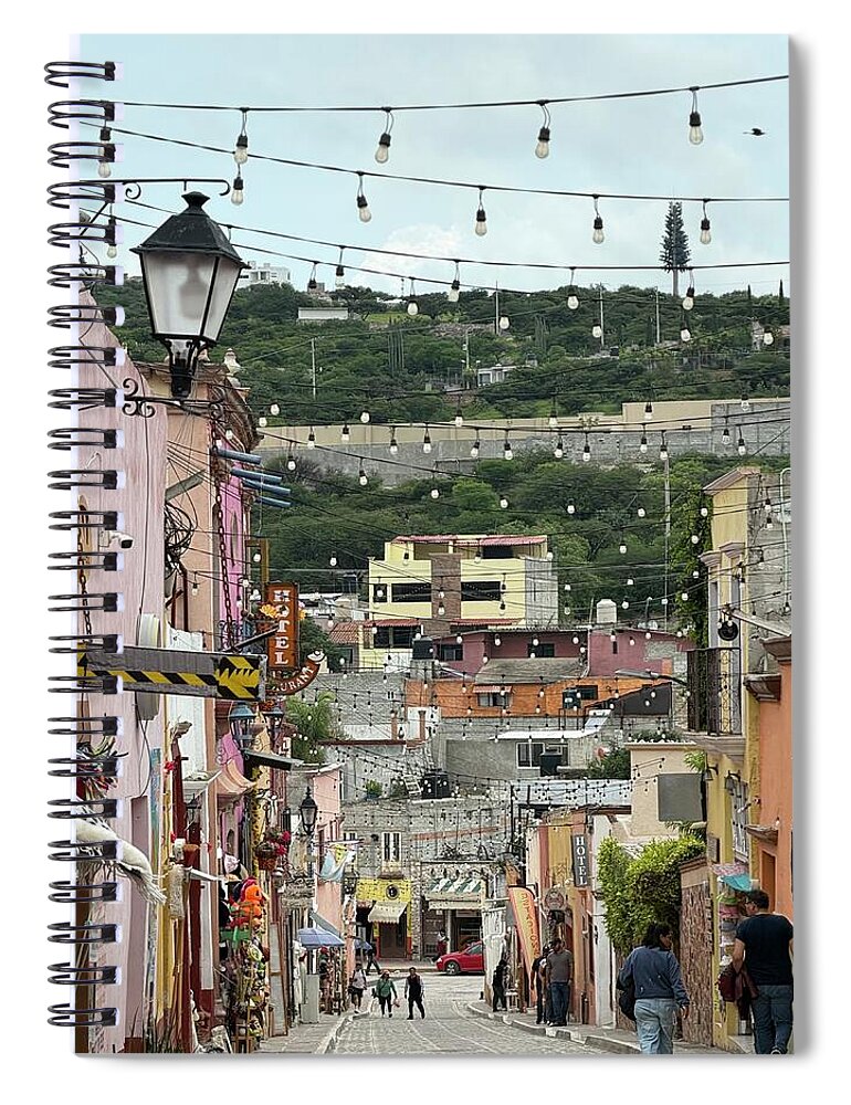 Calle De Bernal - Spiral Notebook