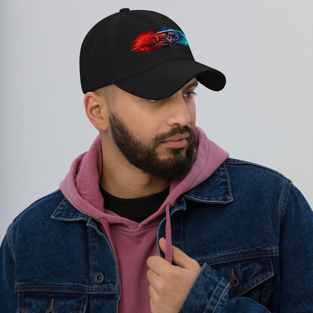 EVO Hat - Stylish Embroidered Cap for Car Enthusiasts, Unisex Adjustable Baseball Hat