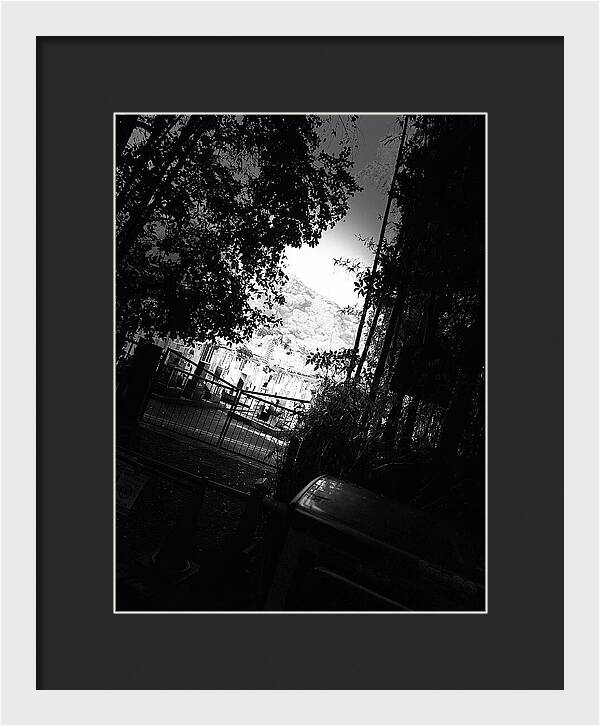 Gated Pathway - Framed Print