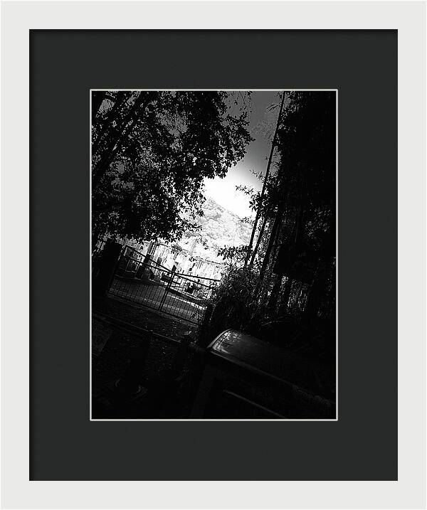 Gated Pathway - Framed Print