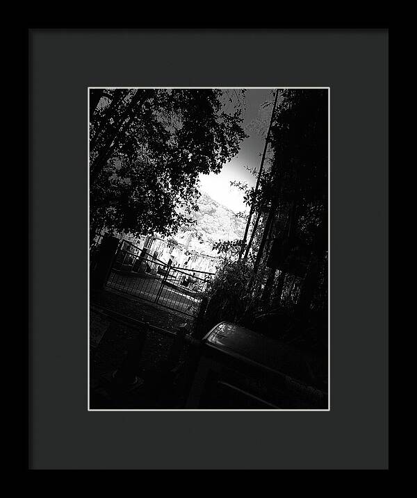 Gated Pathway - Framed Print