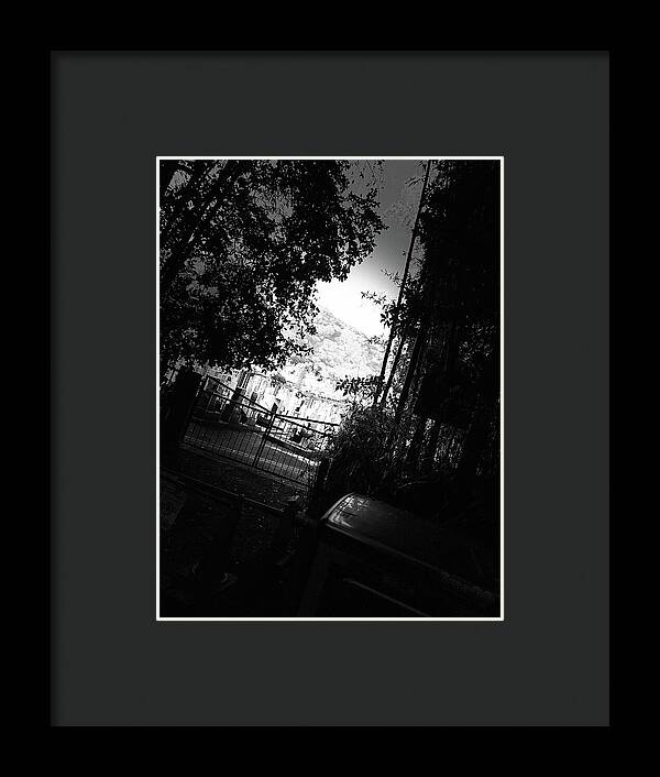 Gated Pathway - Framed Print
