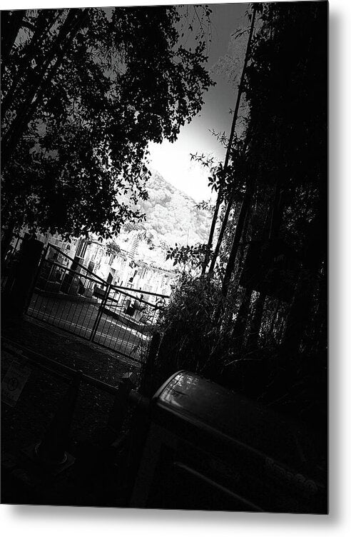 Gated Pathway - Metal Print