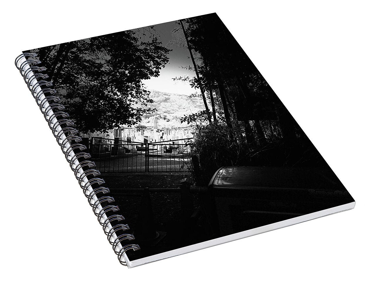 Gated Pathway - Spiral Notebook