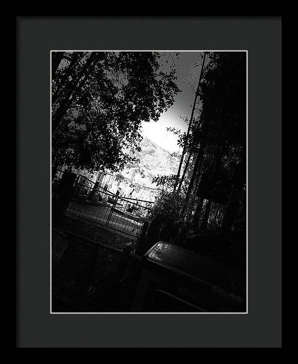 Gated Pathway - Framed Print