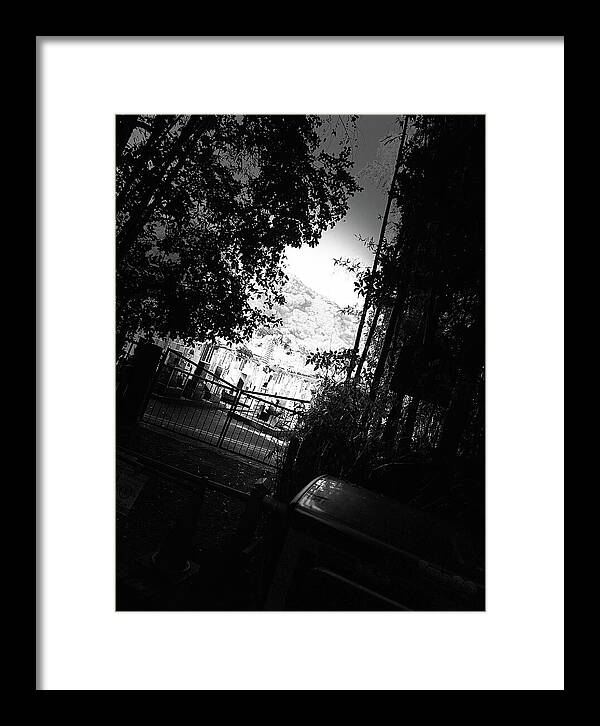 Gated Pathway - Framed Print