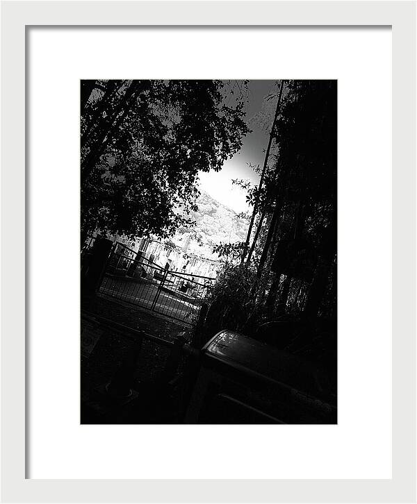 Gated Pathway - Framed Print