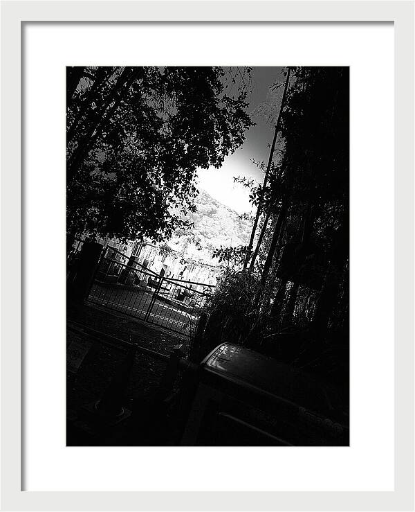Gated Pathway - Framed Print