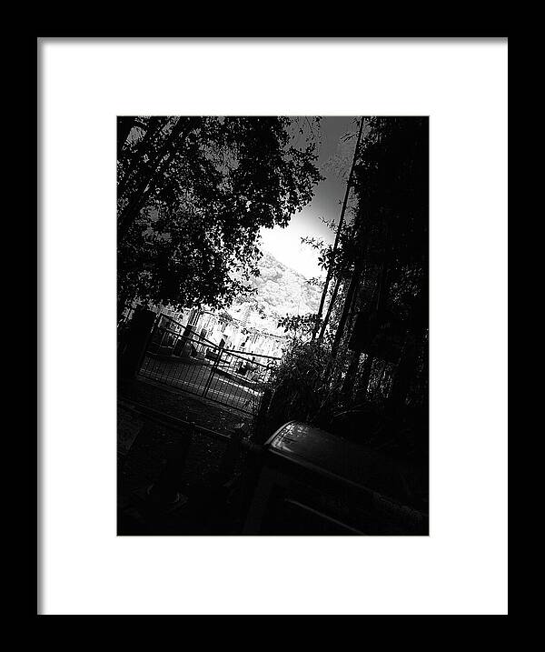 Gated Pathway - Framed Print