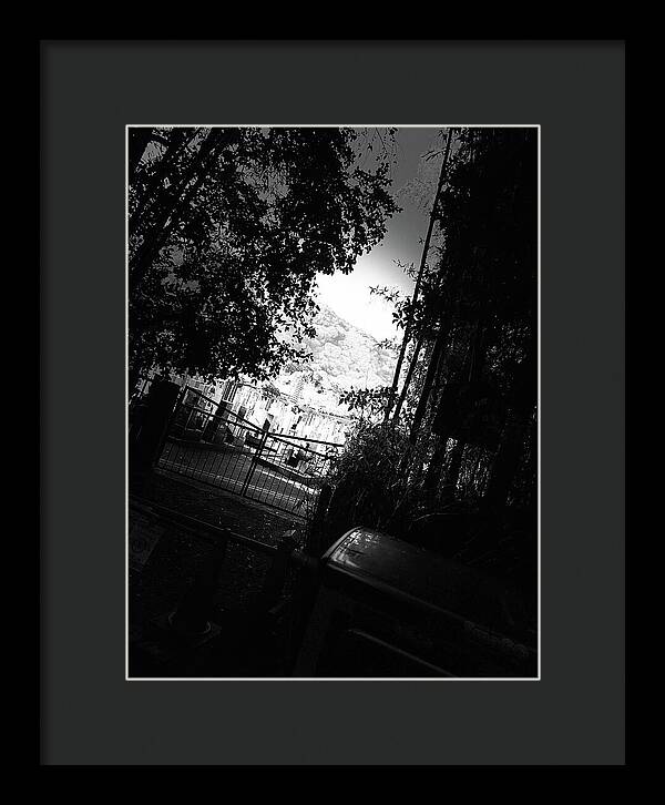 Gated Pathway - Framed Print