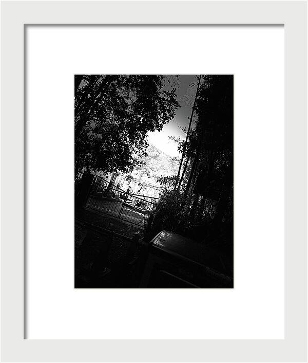 Gated Pathway - Framed Print