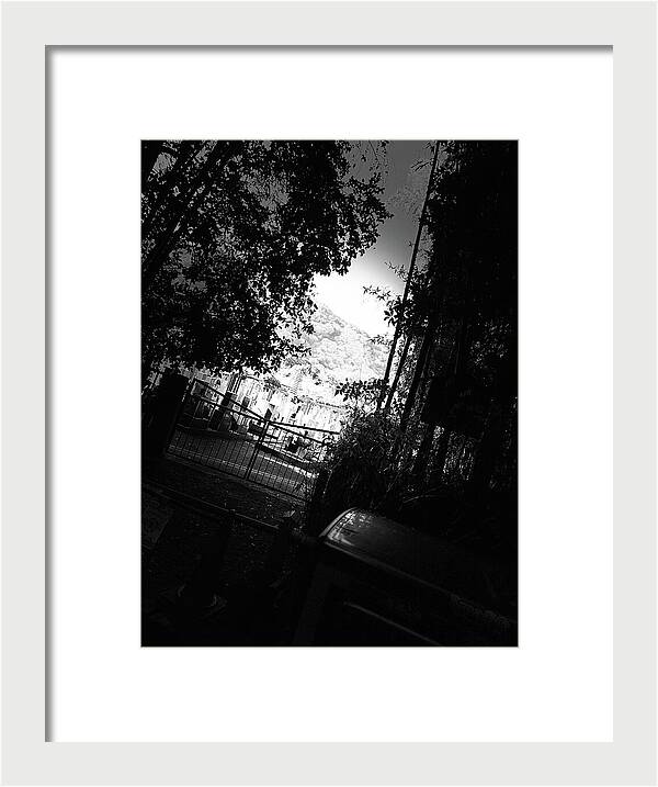 Gated Pathway - Framed Print