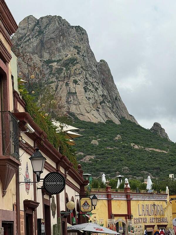 Mountain Over Bernal - Art Print