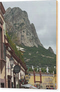 Mountain Over Bernal - Wood Print
