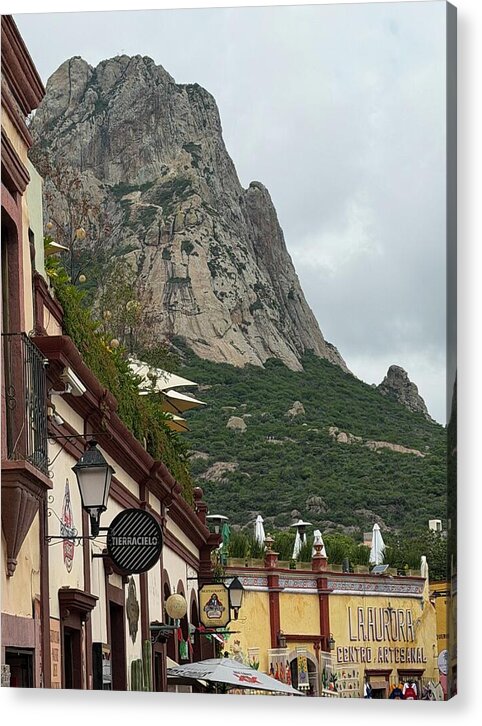 Mountain Over Bernal - Acrylic Print
