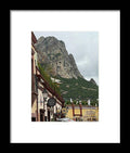 Mountain Over Bernal - Framed Print